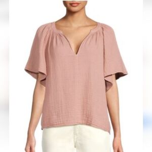 #20236 Universal thread women's blouse color canyon clay 4XL